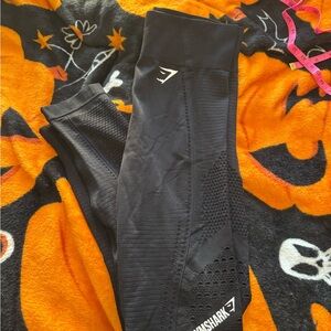 Gymshark Black Compression Leggings – Size Medium – Used
